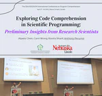 Exploring Code Comprehension in Scientific Programming: Preliminary Insights from Research Scientists