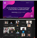 On the Distribution of "Simple Stupid Bugs" in Unit Test Files: An Exploratory Study